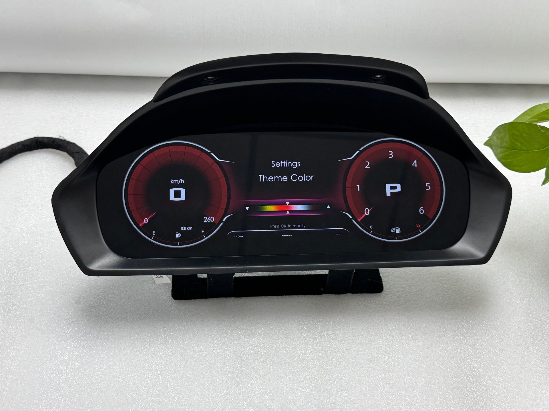 BMW digital cluster theme colour settings